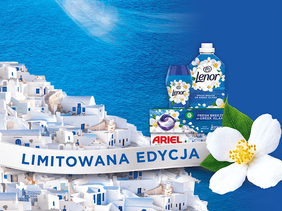 Konkurs Lenor Ariel Fresh Breeze of Greek Island