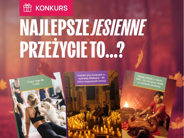 Konkurs na Instagramie Najlepsze jesienne przeżycie