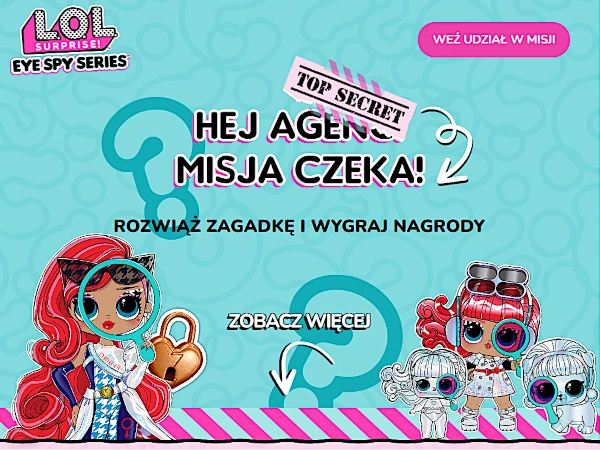 Konkurs Tajna Misja L.O.L. Surprise Eye Spy