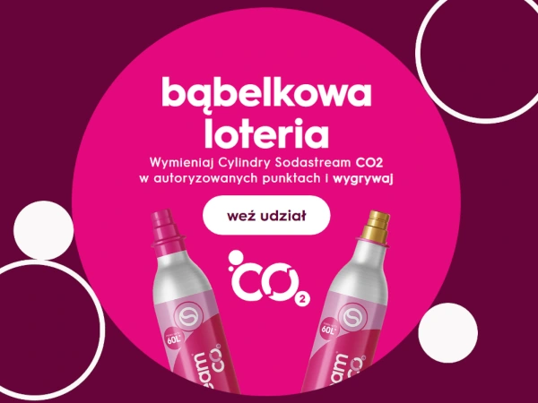 Loteria SodaStream Bąbelkowa loteria