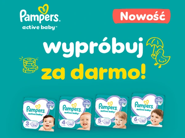 Promocja cashback Pampers Active Baby