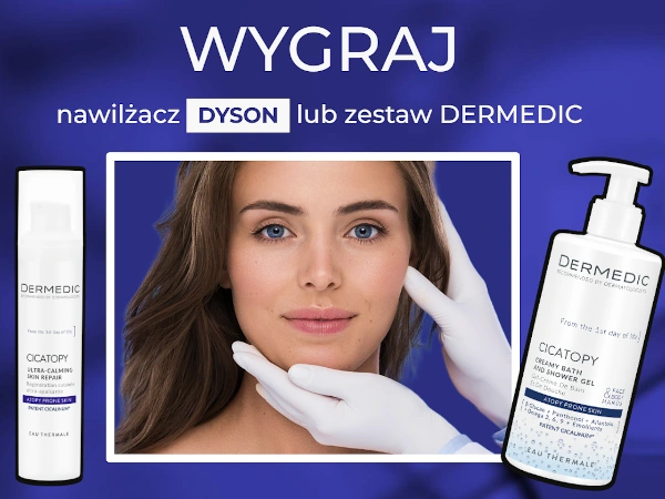 Konkurs Wygraj nawilżacz Dyson z Dermedic