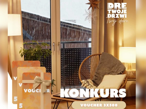 Konkurs Dre na Facebooku Jesienne wnętrze