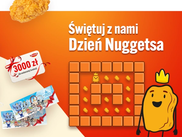 Konkurs Drosed Złoty nuggets