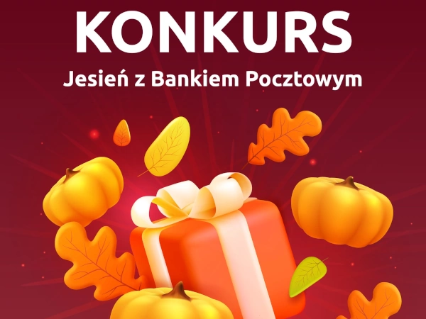 Konkurs na Facebooku Jesień z Bankiem Pocztowym
