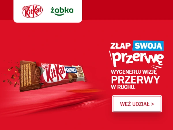 Konkurs KitKat x Żabka Złap swoją przerwę