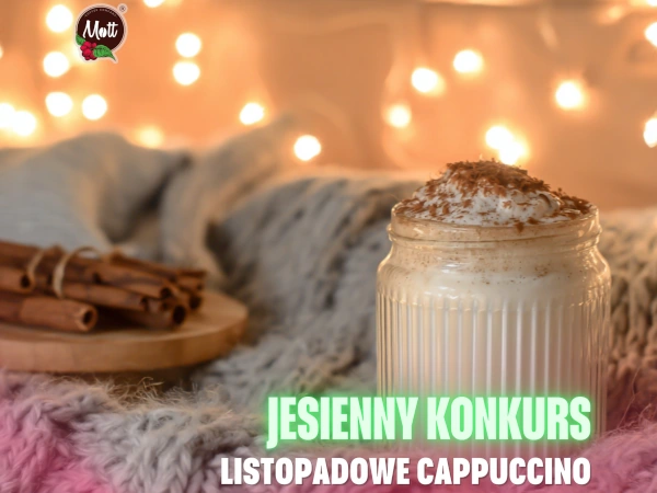 Konkurs Mott Coffee na Facebooku Listopadowe cappuccino