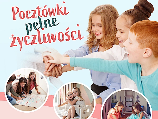 Konkurs dla dzieci Pocztówki pełne życzliwości