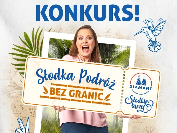 Konkurs na Instagramie Słodka podróż bez granic