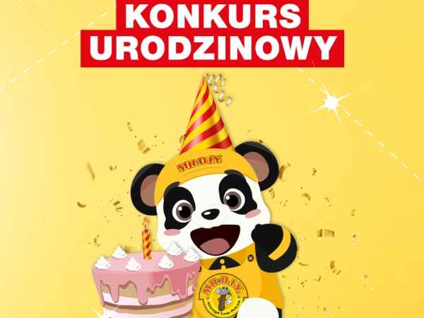 Konkurs Świętujemy urodziny Mr.Diy w Polsce