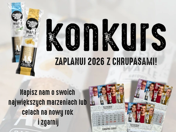 Konkurs na Facebooku Zaplanuj 2026 z Chrupasami