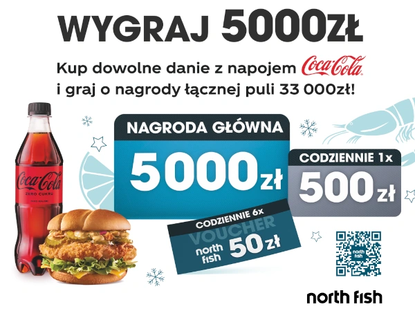 Loteria Prezenty od North Fish i Coca-Cola
