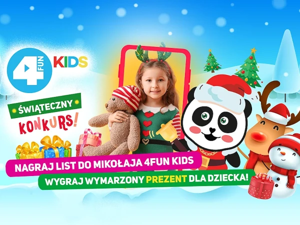 Konkurs 4FUN KIDS List do Mikołaja 2025