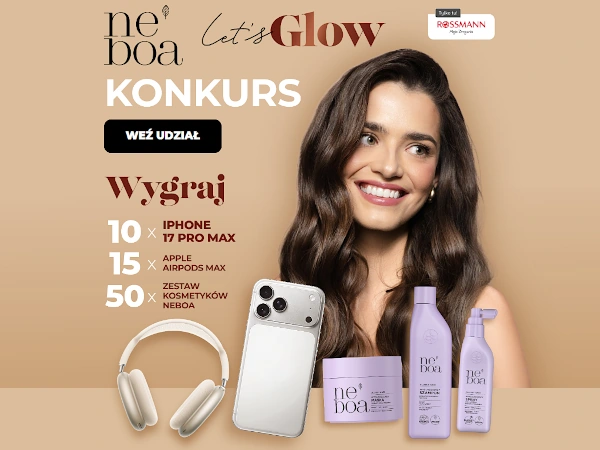 Konkurs Rossmann Let’s Glow Neboa
