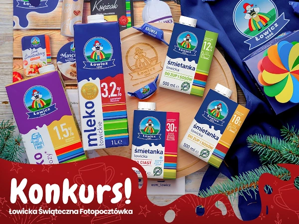 Konkurs na Facebooku Łowicka Świąteczna Fotopocztówka