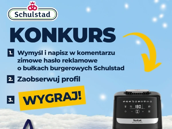 Konkurs Schulstad na Instagramie Zimowe hasło reklamowe