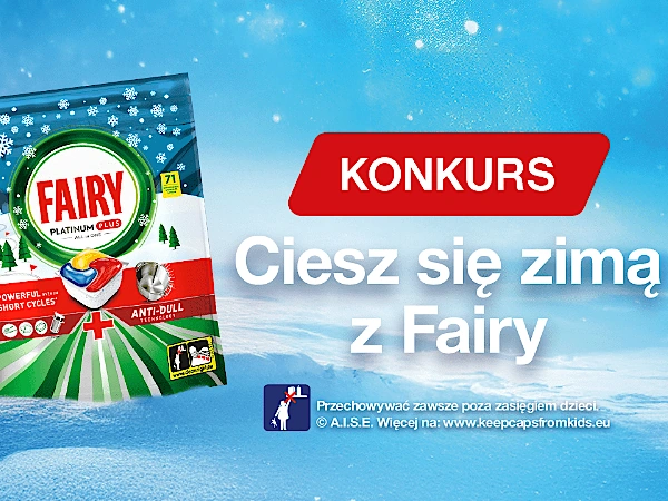 Konkurs SMS w Kauﬂand Ciesz się zimą z fairy