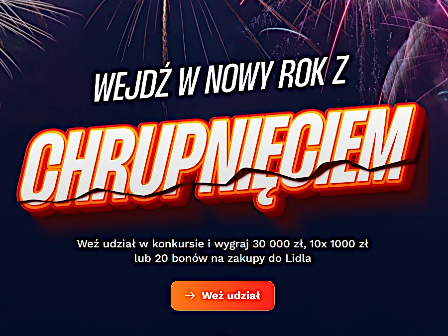 Konkurs LIDL Wejdź w Nowy Rok z chrupnięciem