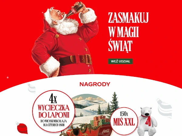 Konkurs Żabka Coraz bliżej Święta z Coca-Cola
