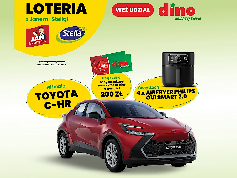 Loteria z Janem i Stellą w Dino