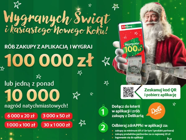 Loteria Delikatesy Centrum Wygranych Świąt
