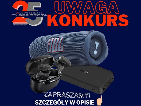 Konkurs na Facebooku 25 lat Cyber Grota
