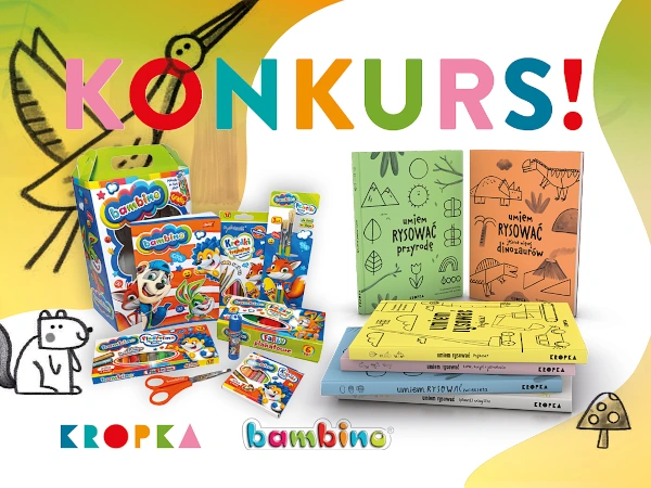 konkurs-kropka-ulubione-zwierze Konkurs plastyczny Kropka Ulubione zwierzę/dinozaur