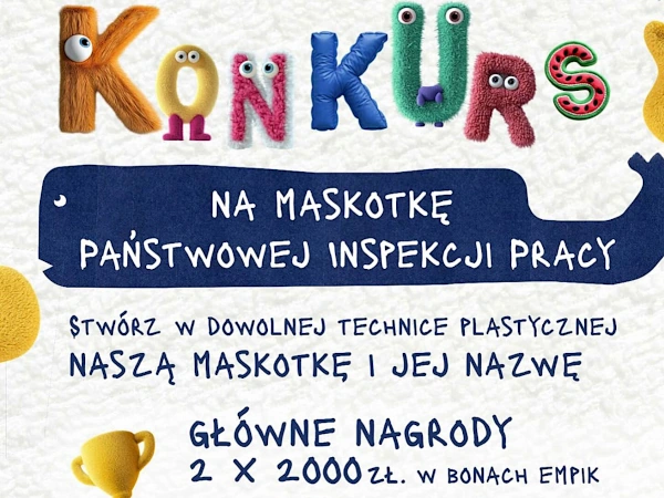 Konkurs na maskotkę Państwowej Inspekcji Pracy