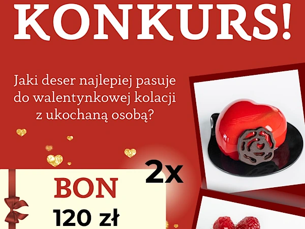 Konkursu Sekret Smaku na Facebooku Walentynkowy Deser
