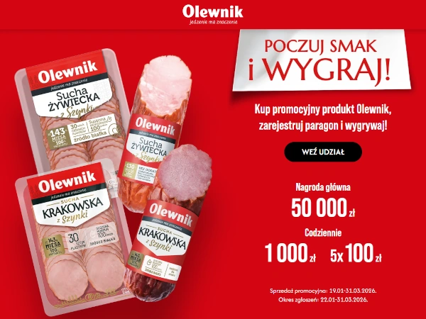 Loteria Olewnik Poczuj smak i wygraj