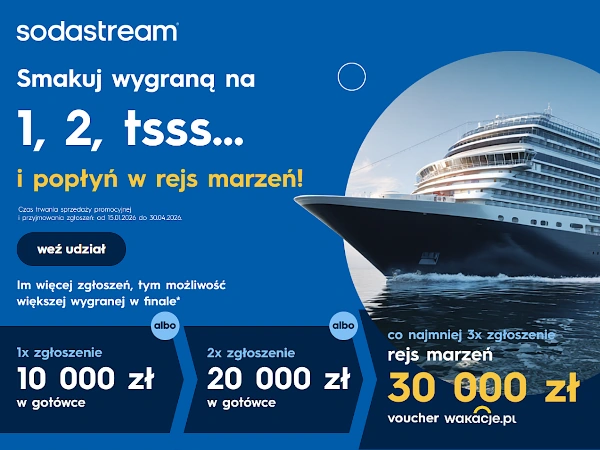 Loteria SodaStream Smakuj wygraną