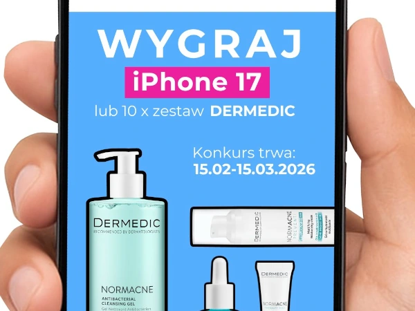 Konkurs Wygraj iPhone 17 z Dermedic Normacne