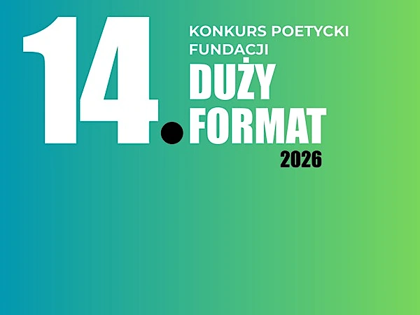 Konkurs poetycki Duży Format 2026