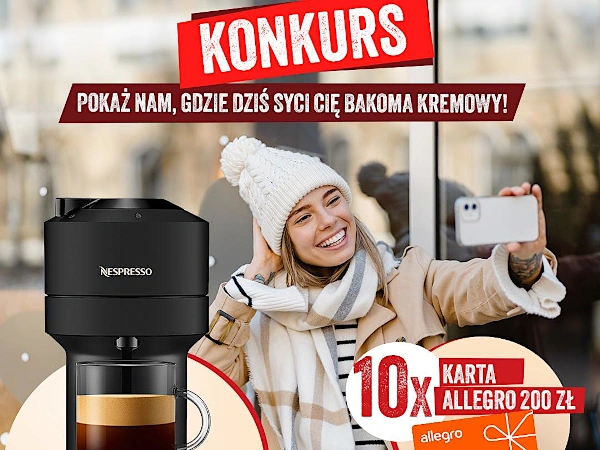 Konkurs na Facebooku Tłusty czwartek z Bakoma Kremowy