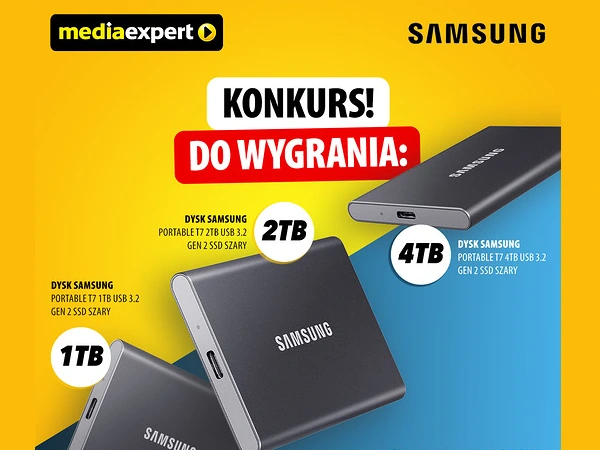 Konkurs Media Expert na Facebooku Wygraj dysk Samsung
