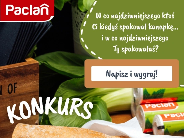 Konkurs Paclan na Instagramie Pakowanie kanapki