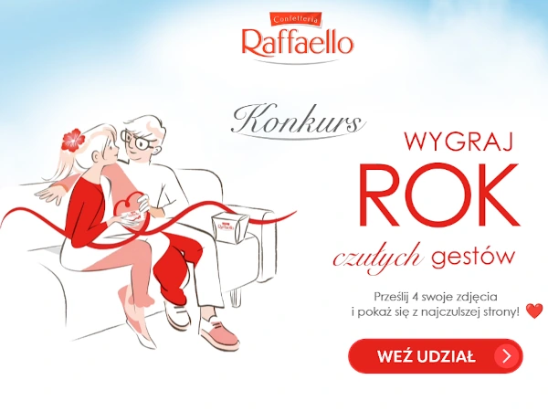 Konkurs Wygraj rok czułych gestów od Raffaello
