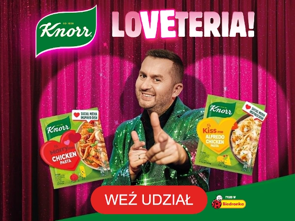 Loteria Knorr w Biedronce Loveteria