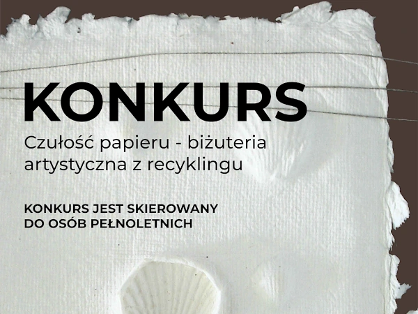 Konkurs plastyczny Czułość papieru