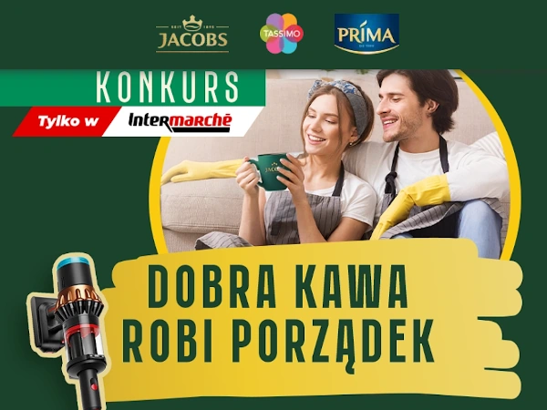 Konkurs Intermarche Dobra kawa robi porządek
