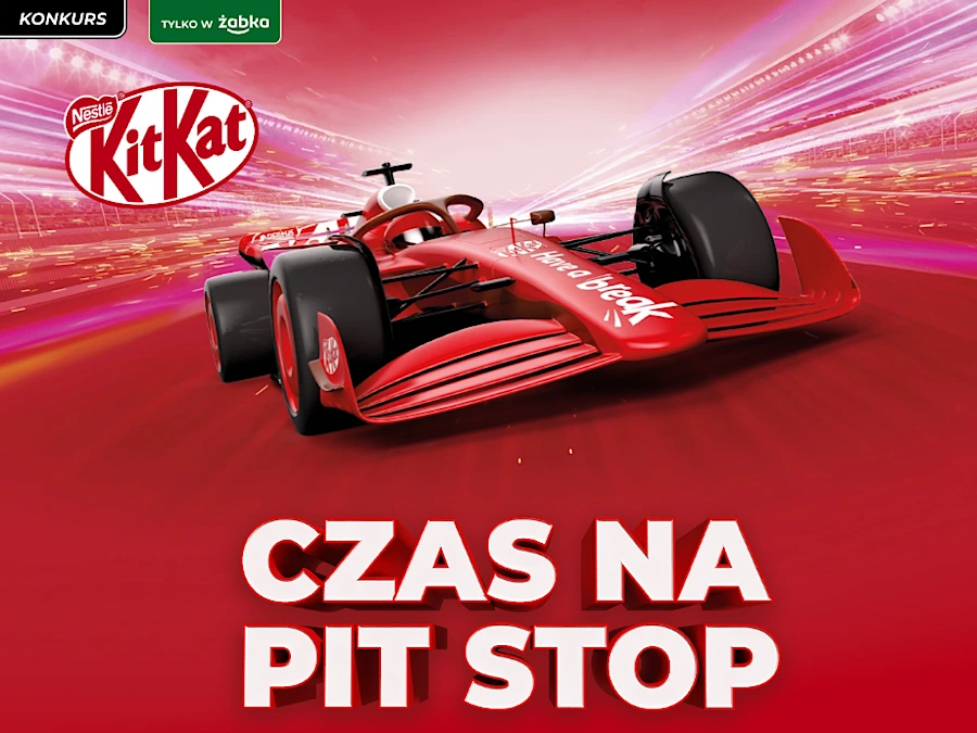 Konkurs Kit Kat x Żabka „Czas na Pit Stop”