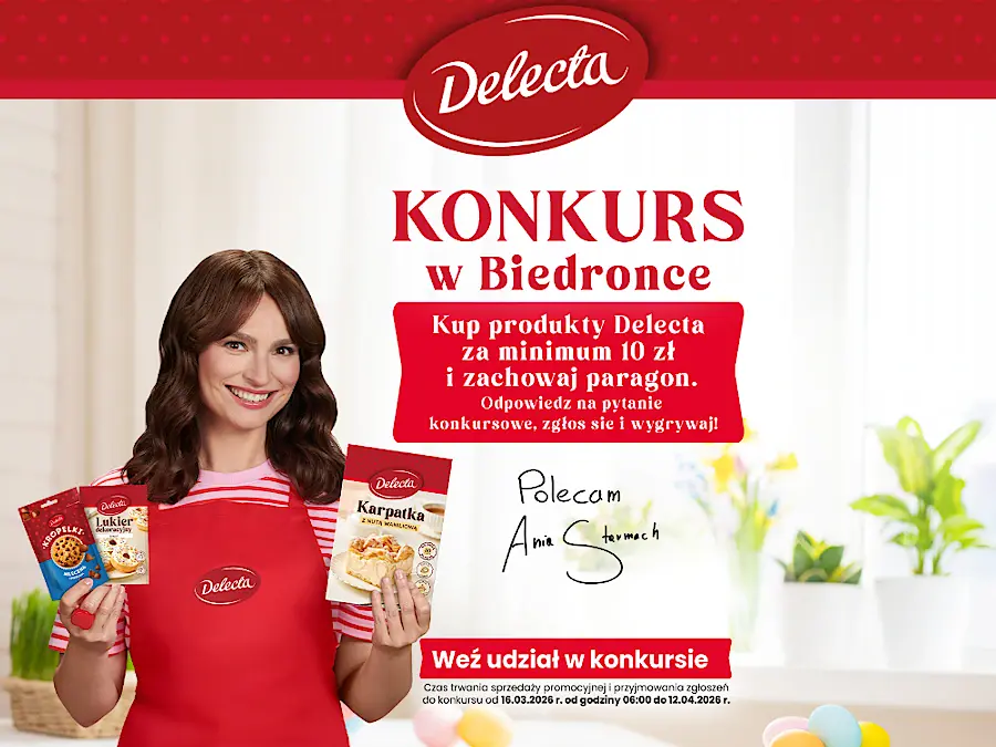 Konkurs Biedronka Pyszne święta z Delect
