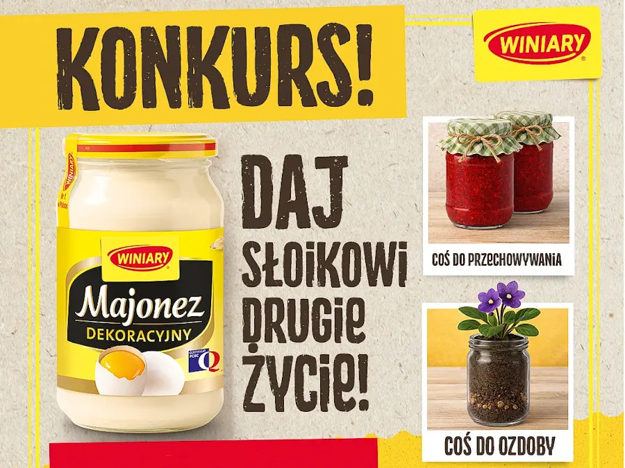 Konkurs Winiary Drugie życie słoika – wiosna 2026