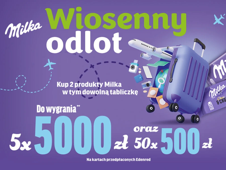 Konkurs Milka w Lidl Wiosenny odlot