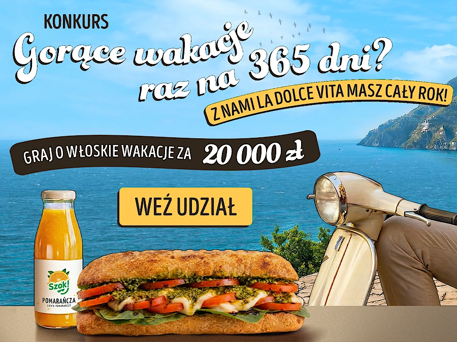 Konkurs Włoskie wakacje ze Schiacciatą