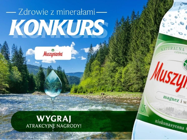 Konkurs Muszynianka Zdrowie z minerałami