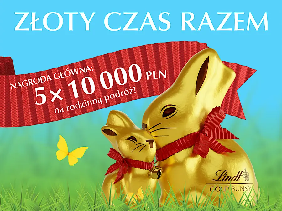 loteria-lindt-zloty-czas-razem Loteria Złoty czas razem z Lindt GOLD BUNNY