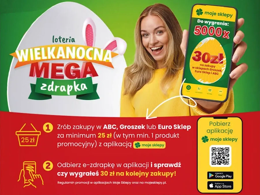 Loteria Wielkanocna Mega zdrapka