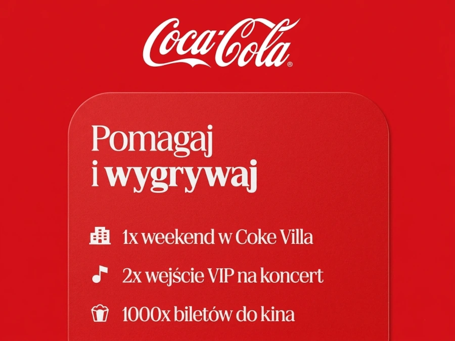 Konkurs Coca-Cola i Banki Żywności Pomagaj i Wygrywaj