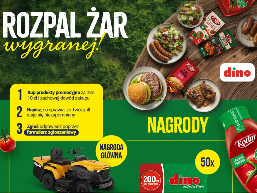 Konkurs Kotlin w Dino Rozpal żar wygranej